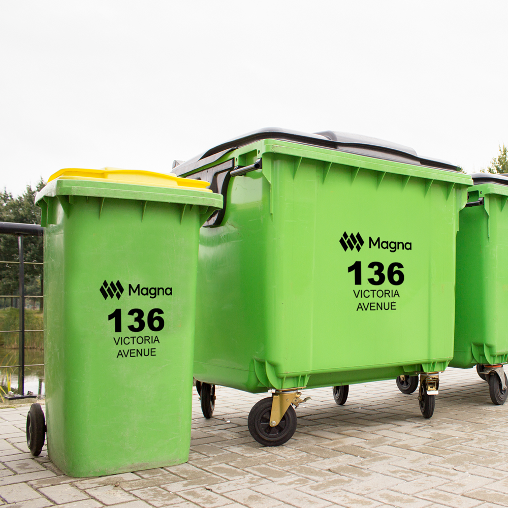 Wheelie Bin Stickers