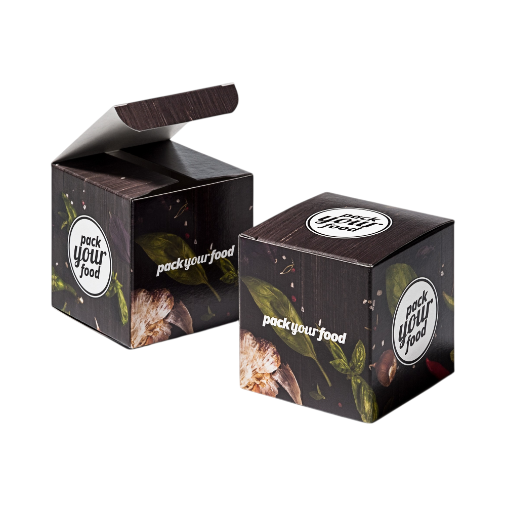 Cube Food Box Large 7 x 7 x 7 cm