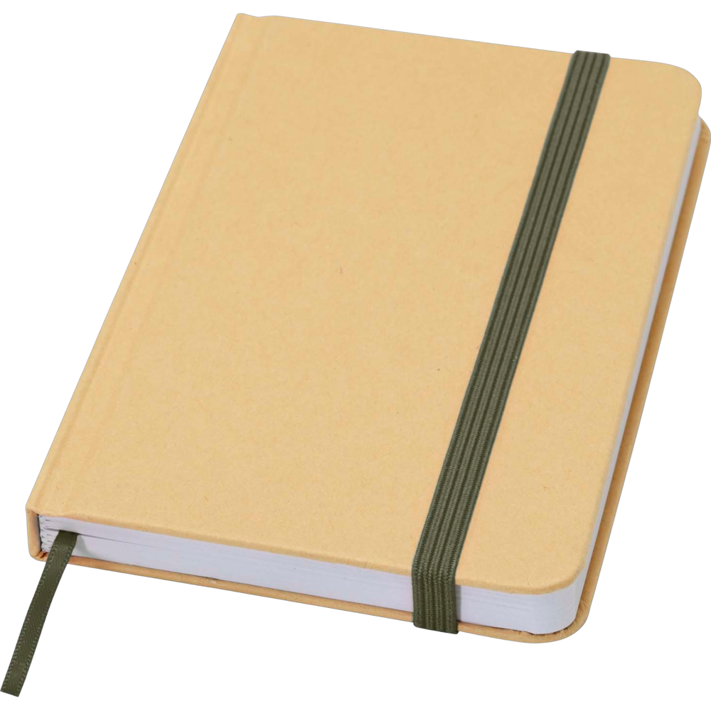 A6 Recycled Hardcover Notebook Plain Pages