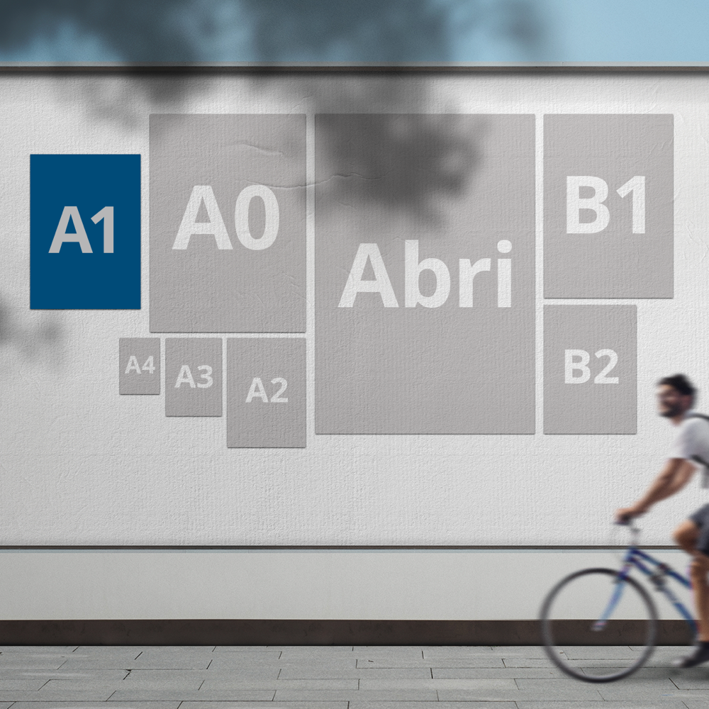 A1 formato plakatų spausdinimas (594 x 841 mm) - 5
