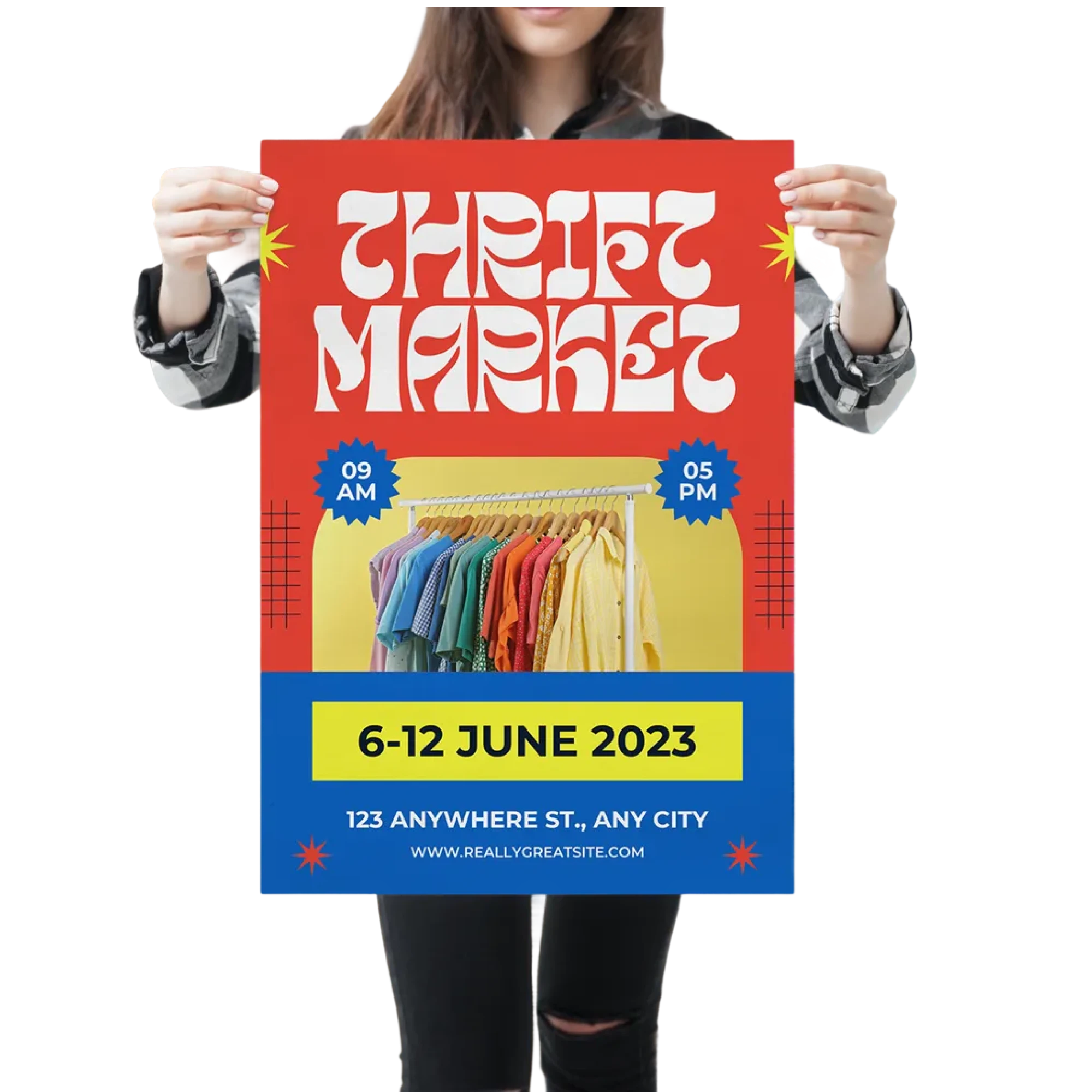 A2 Poster printing (420 x 594 mm)
