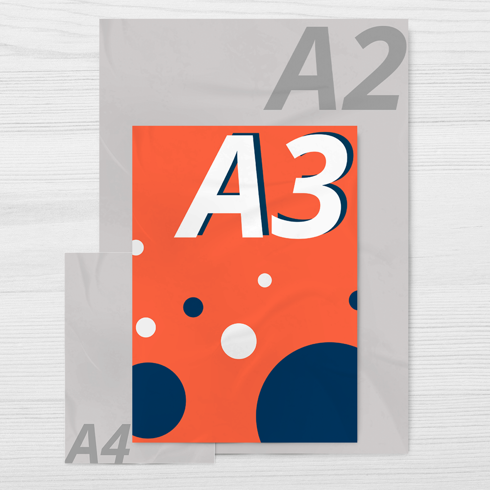A3 formato plakatų spausdinimas (297 x 420 mm) - 5