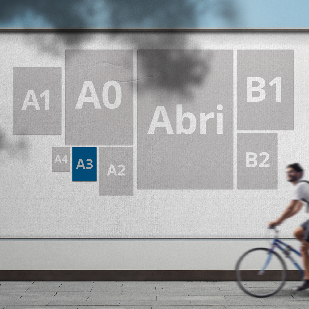 A3 formato plakatų spausdinimas (297 x 420 mm) - 4