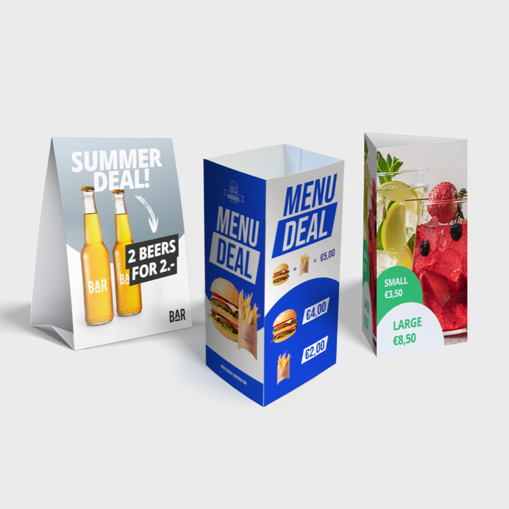 Table Talker Menus
